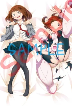 kf S76d2636b2c044bcead1b948d548f7ce3h Anime Boku no hero academia OCHACO URARAKA Cosplay Dakimakura Pillow Case Hugging Body Prop