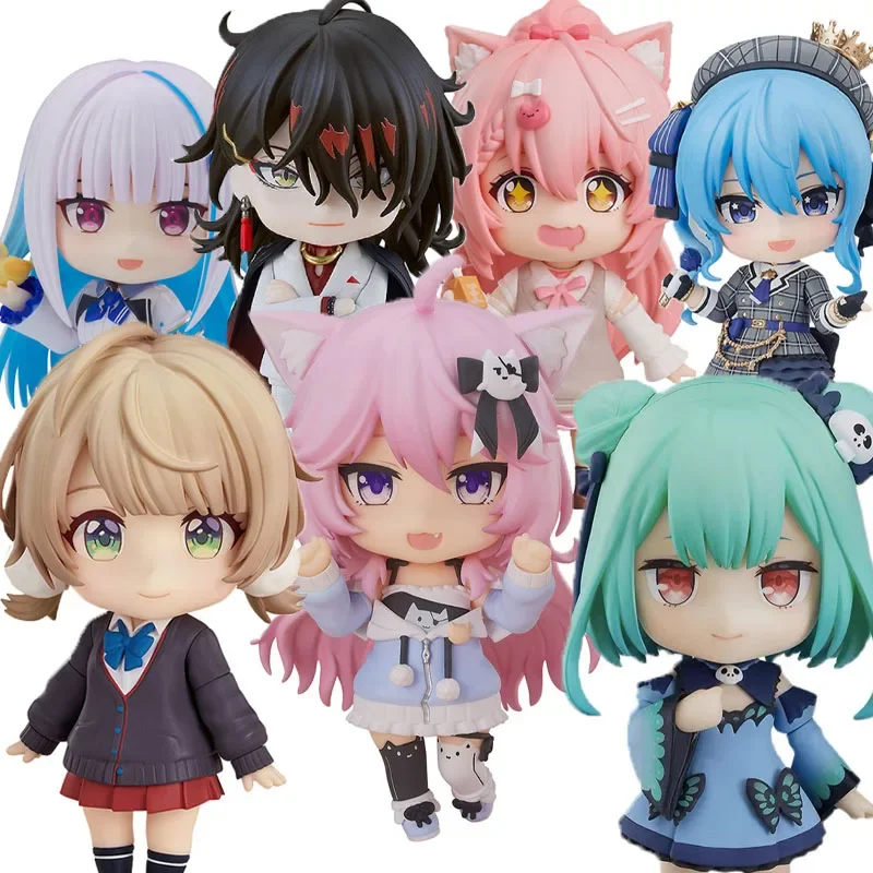 kf S7dc39901c58f4b59917c6ff810512510u Gsc Echt Nendoroid Hololive Vtube Hiiro Uruha Rushia Nyatasha Kawaii Leuke Anime Action Figures Speelgoed Voor