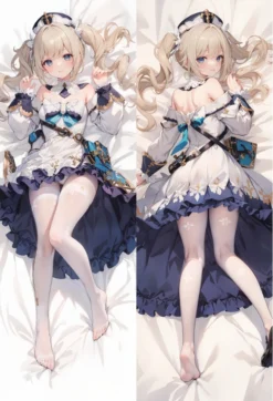 kf S961f9a6bbd754c94aba80e46d594b510w Anime Game Impact Barbara Cosplay Dakimakura Pillow Case Hugging Body Prop